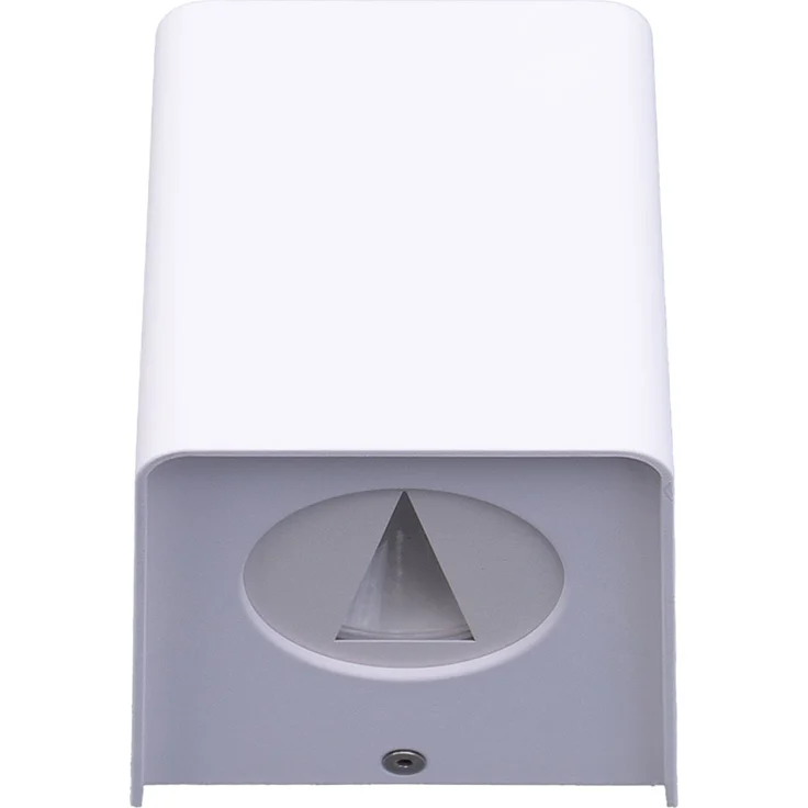 LED Außen-Wandleuchte, weiß, Down-Strahler, H 11,5 cm – Bild 9