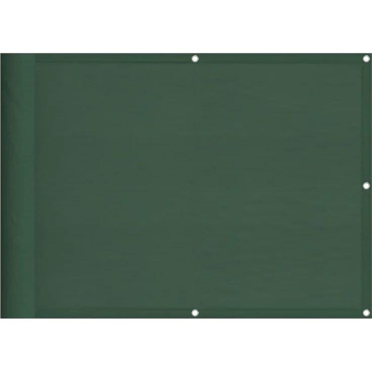 vidaXL Balkon-Sichtschutz Dunkelgrün 75x700 cm 100 % Polyester-Oxford 4000256 – Bild 2