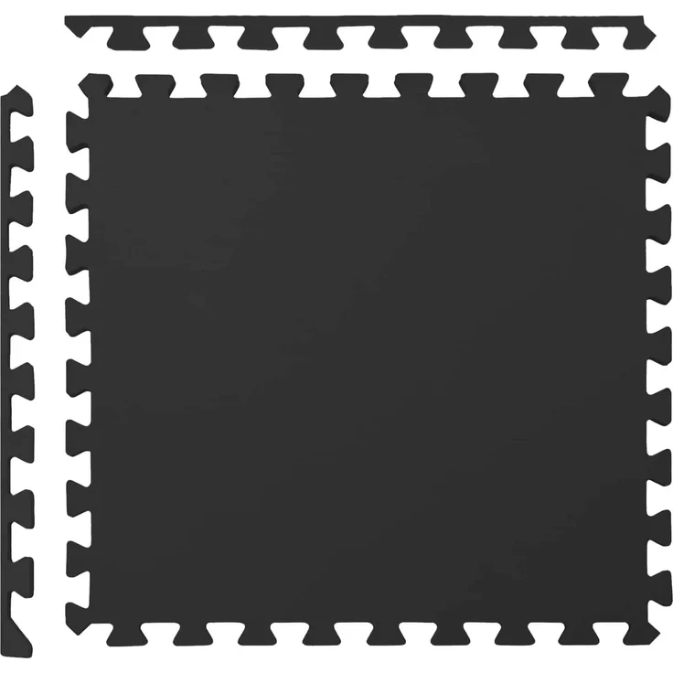 vidaXL Pool Bodenschutzmatte 40 Stk. Schwarz 14,4 m² EVA-Schaum 3433294 – Bild 6