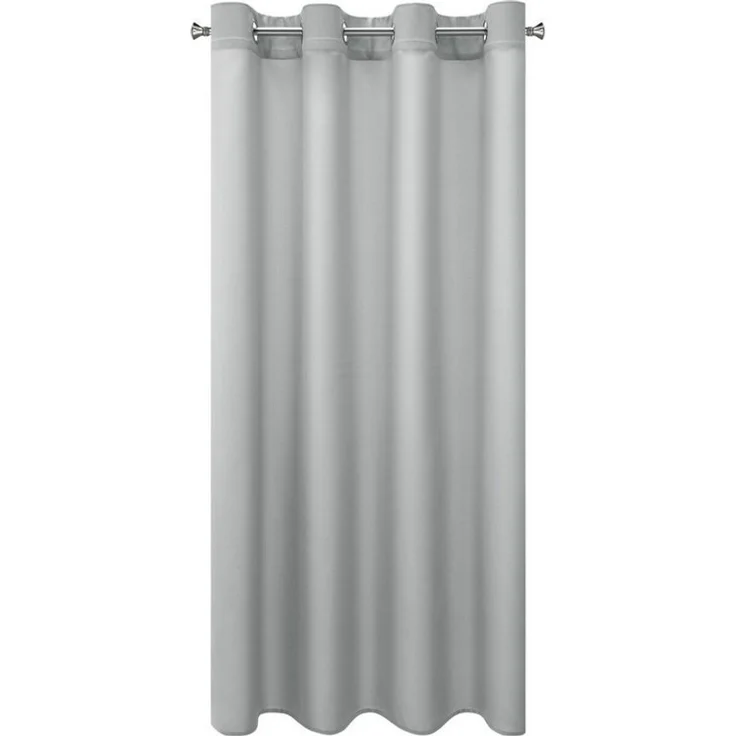 Eurofirany Vorhang Einfarbiger Vorhang – Blickdichter Stoff mit matter Oberfläche, Ösen, Satinbindung, pflegeleicht, 140 g/m² – 100 % Polyester – Bild 1