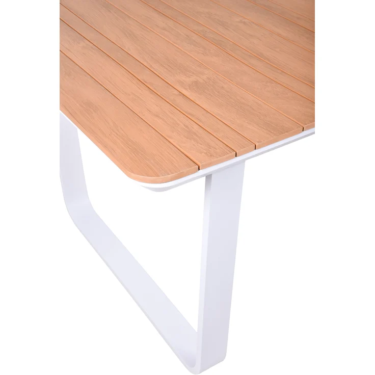 Gartentisch KLAUS - Kunststoff, Braun, 200 x 100 x 75 cm | Terrassentisch Wetterfest Outdoor Tisch – Bild 3