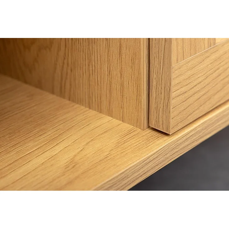 riess-ambiente Lowboard VIENNA 120cm natur-Wiener Geflecht, Rattan, Holz-Optik, Stauraum, Boho (Einzelartikel, 1 St), TV-Board mit Kabelöffnung - ideal f. Ess-, Arbeits-, Wohnzimmer & Flur – Bild 7