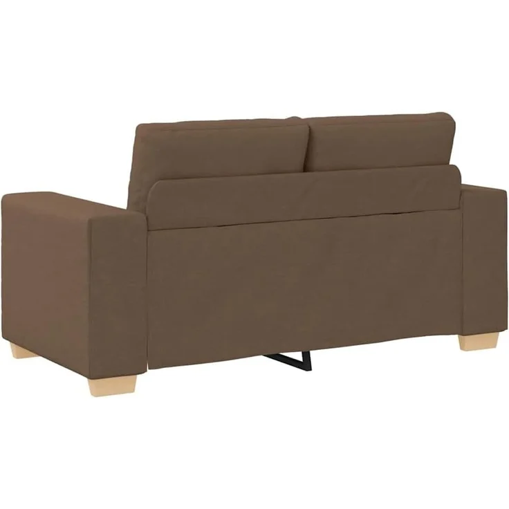 vidaXL Loveseat-Sofa Braun 120 cm Stoff 4105072 – Bild 7