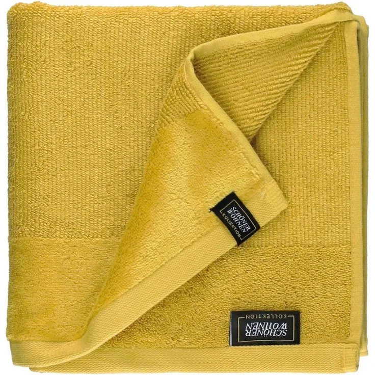 SCHÖNER WOHNEN-Kollektion Handtuch Sense, Frottee (1-St), mit Velourborte, hautschmeichelnde Airtouch Qualität, super weich