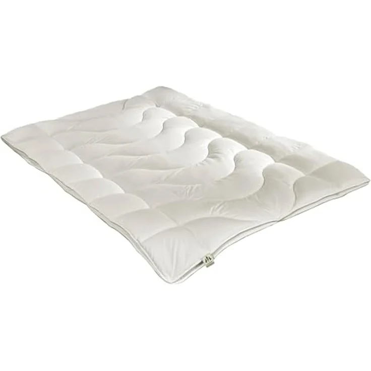 Irisette Greenline 'Aerelle Blue' Faser Steppbett Leicht 200x200 cm – Bild 1