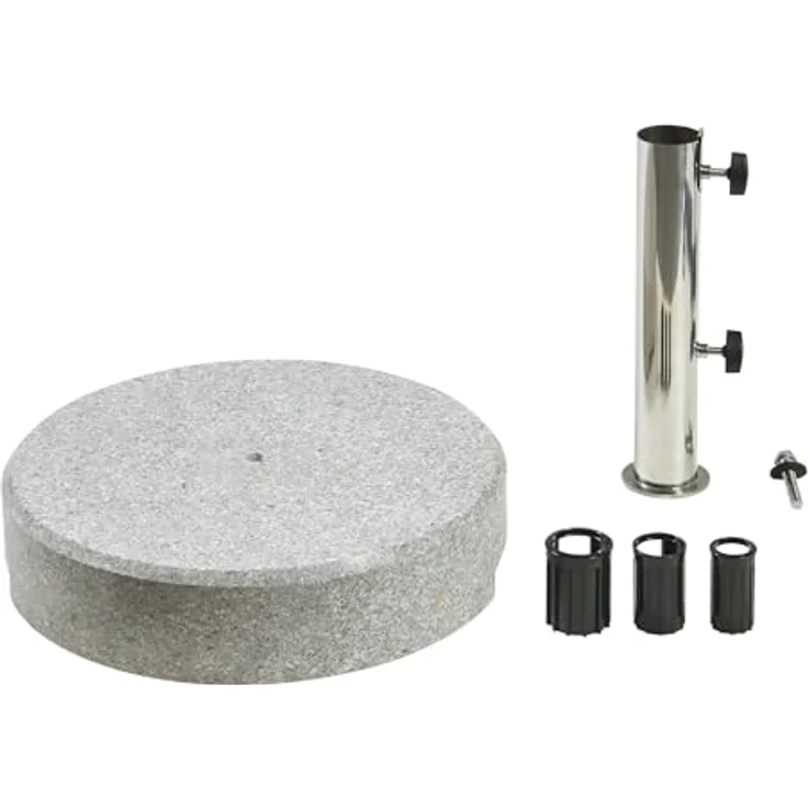 Sonnenschirmständer Bomba Granit Ø38x8,5cm [casa. pro] – Bild 8