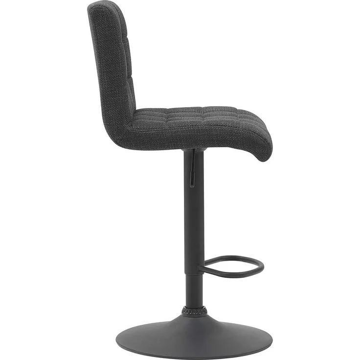 2er Set Barhocker Erika - Anthrazit – Bild 3