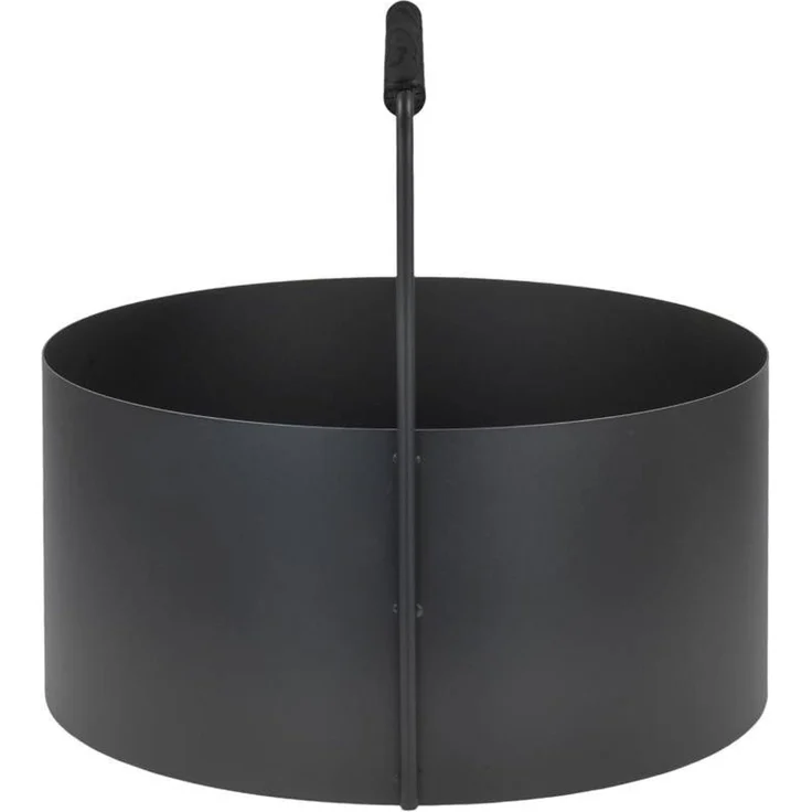 blomus 'ASHI' Feuerholzkorb, Stahl schwarz, 45 x 22.3 x 45 cm – Bild 2