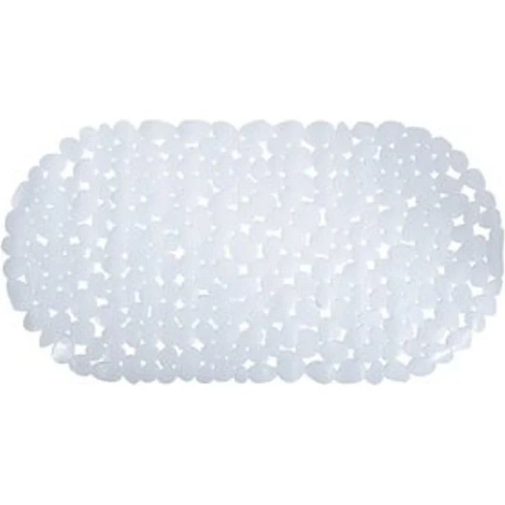 MSV Duschmatte KIESELSTEIN, mit Saugnäpfen, rutschfest, pflegeleicht, PVC, Dusch- und Wanneneinlage, PVC, attraktive Kieselstein-Optik, in vielen bunten Farben erhältlich – Bild 3