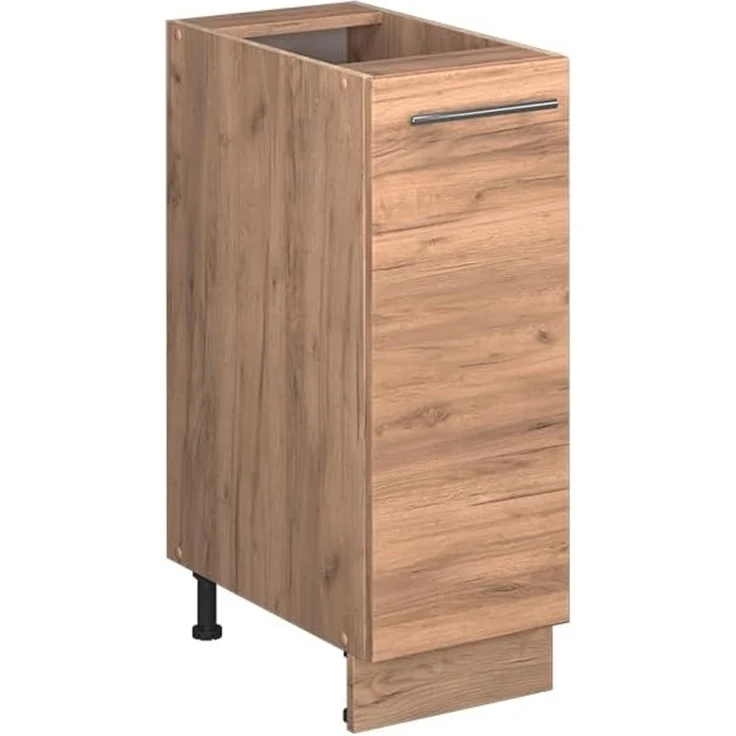 Apothekerschrank Fame-Line Goldkraft Eiche 30 cm , AP Eiche Vicco – Bild 1