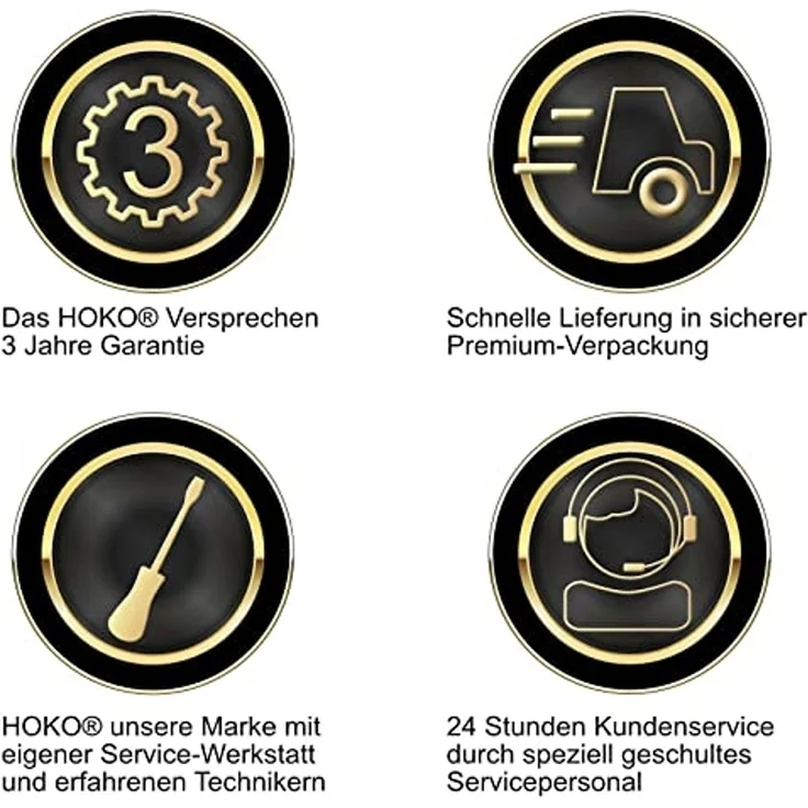 HOKO® Beleuchteter Kosmetikspiegel mit LED-Beleuchtung, mit Digitaluhr, beschlagfrei, 50 x 70 cm, Energieklasse A+ 016A – Bild 5