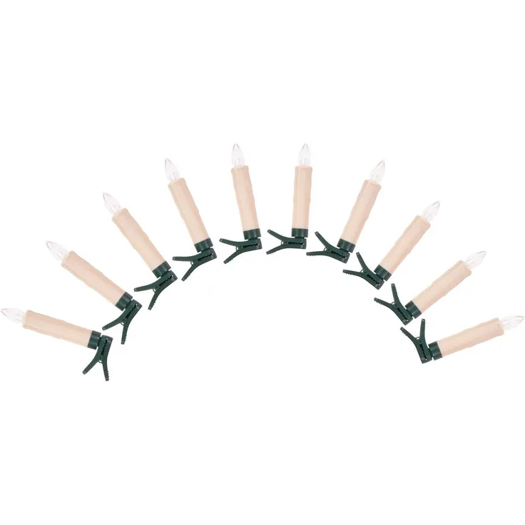 10er LED Christbaumkerzen Erweiterung