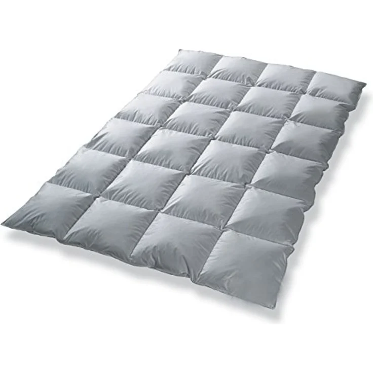 KÜNSEMÜLLER Daunenbettdecke Daunenbettdecke "Canada Warm "mit 1cm Steg, Füllung: 90% Daunen 10% Federn, Bezug: 100% Baumwolle, Allergikerfreundlich, angenehmes, temperaturausgleichendes Schlafklima – Bild 2