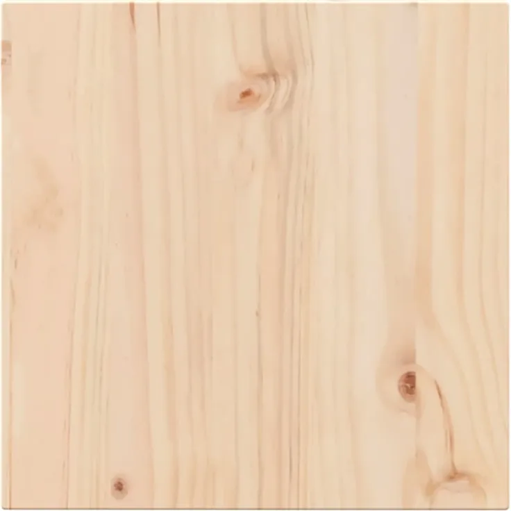 vidaXL Tischplatte 40x40x2,5 cm Quadratisch Massivholz Kiefer 847423