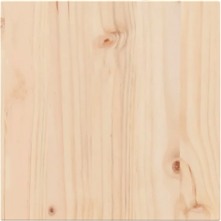 vidaXL Tischplatte 40x40x2,5 cm Quadratisch Massivholz Kiefer 847423 – Bild 1
