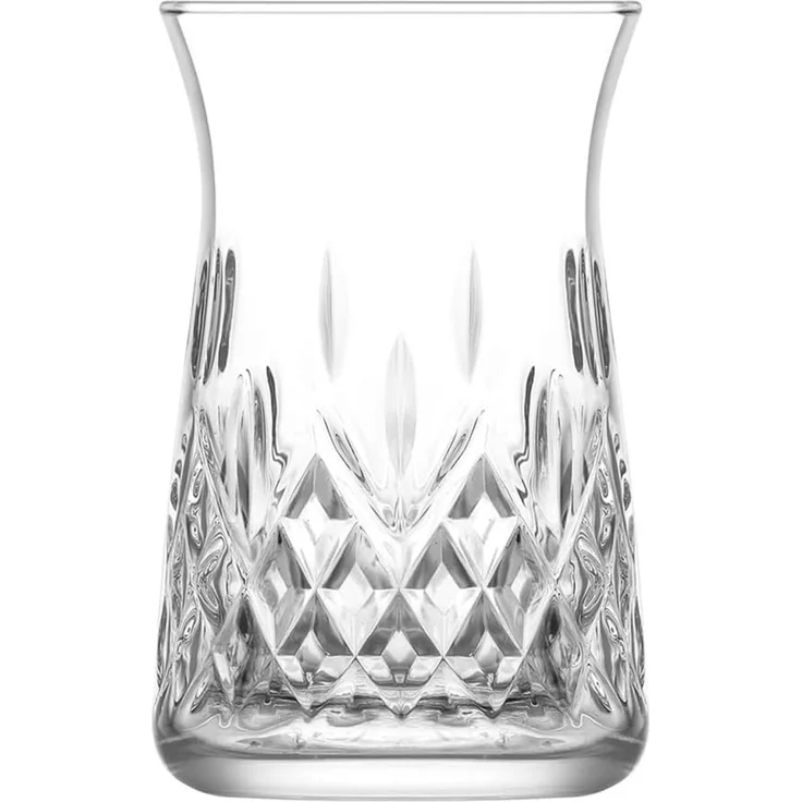 LAV Odin Teegläser, 6-teilig, 170 ml – Teevergnügen mit Diamantschliff