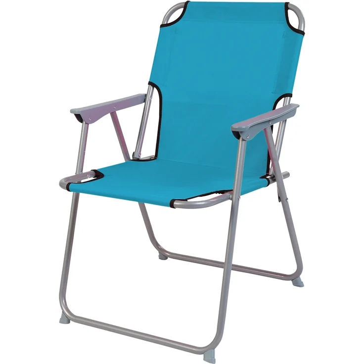 5-teiliges Campingmöbel Set Black Alu 120x60x58/70cm petrol – Bild 3