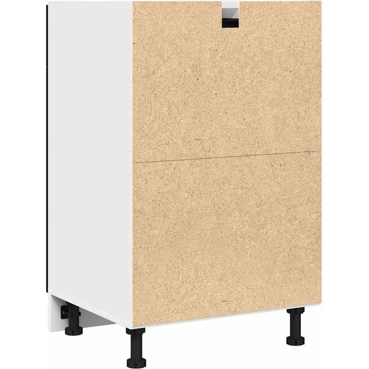 vidaXL Hängeschrank Schwarz Eichen-Optik 50 x 46 x 81,5 cm 863257 – Bild 6
