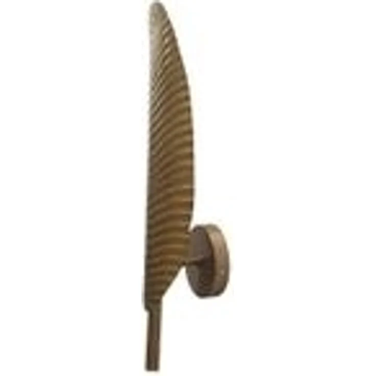 Wandlampe Sayra in Blattform Gold – Bild 2