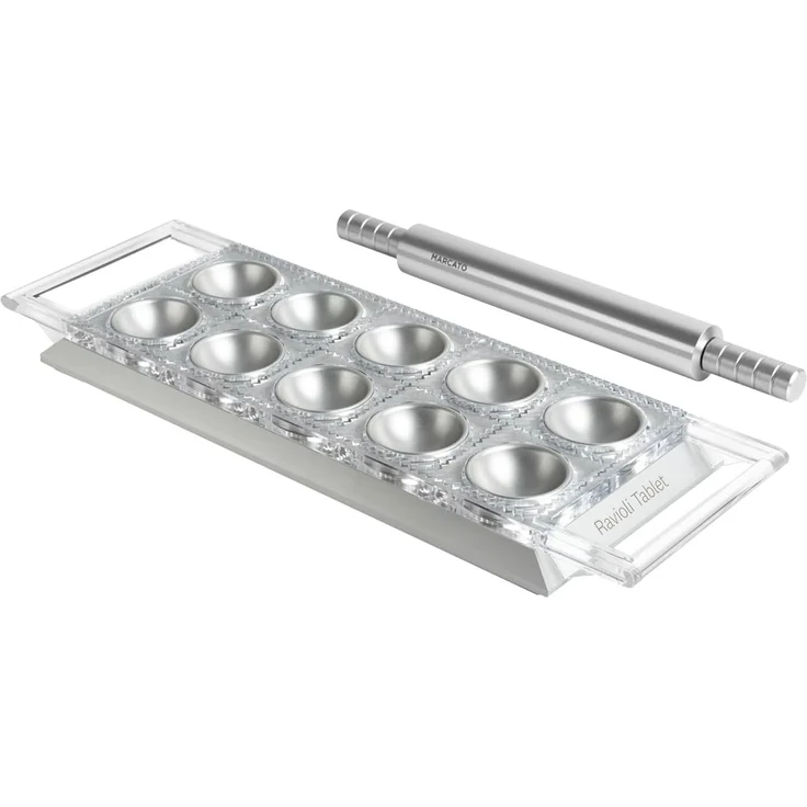 Marcato Ravioli-Tablett Silber