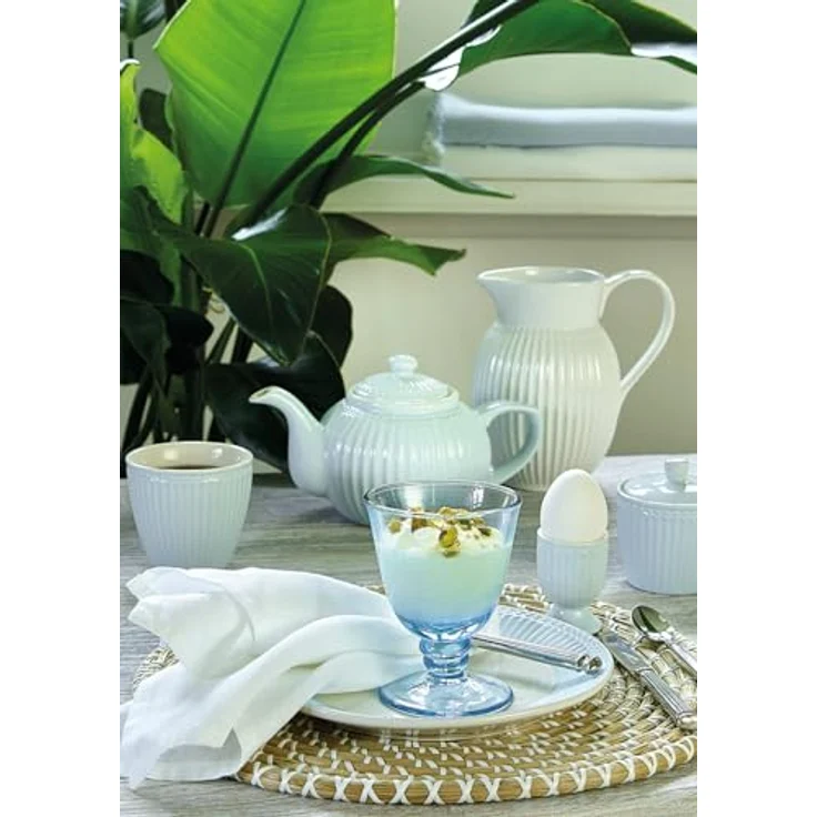 Greengate Schale Alice Mini Bowl pale blue 8,5 cm, Steinzeug, (Schüsseln & Schalen) – Bild 3
