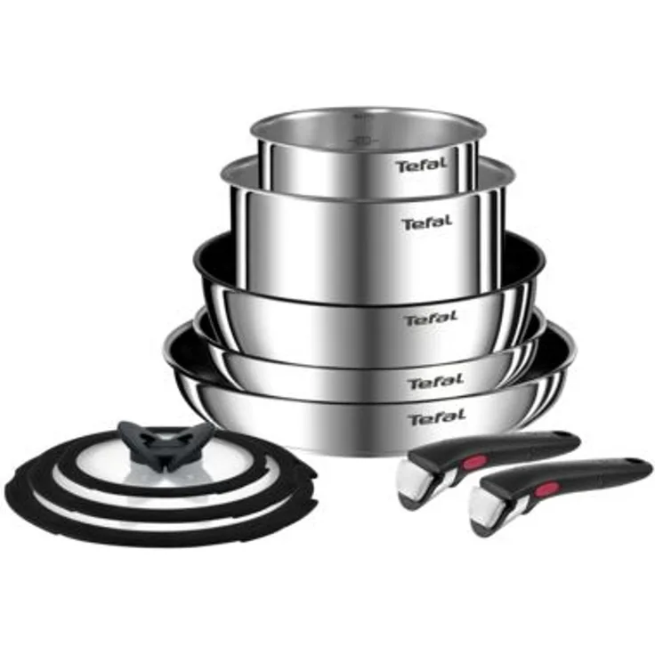 Tefal Ingenio Emotion Kochgeschirr-Set 10 Stück L897AS74
