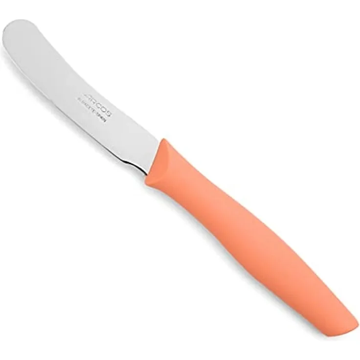 Arcos 188078 Buttermesser, Rostfreier Edelstahl, Korallenrot, 70 mm