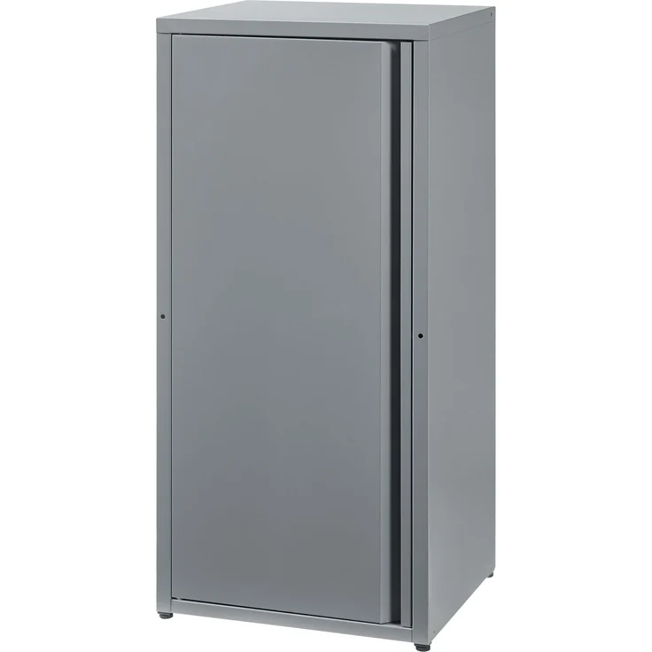 [en. casa] 'Burlöv' Metallschrank, Stahl Grau, 88 x 40 x 35 cm – Bild 2