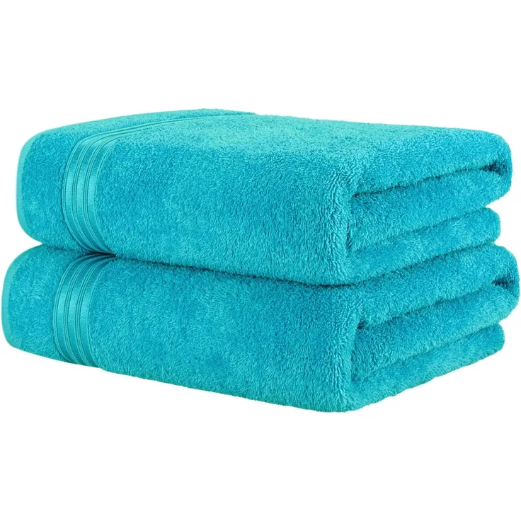 HAMMETEX Saunatuch Hammetex 2er Set extra große Saunatücher, Frottier (Packung, 2-St), 100% Baumwolle – Weich & Saugfähig – Luxuriöse Große Spa-Badetücher