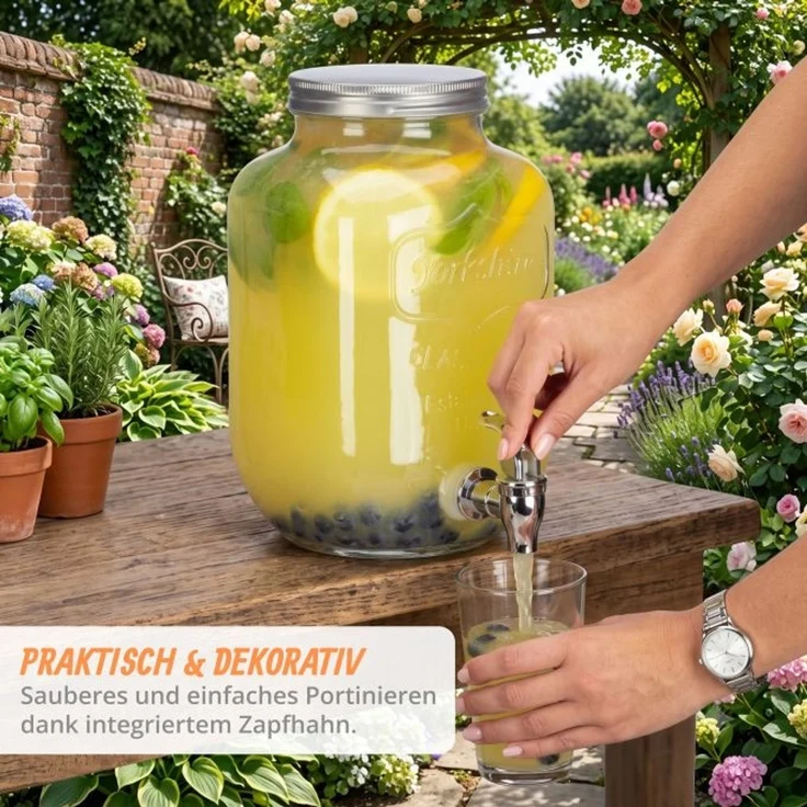 Relaxdays Getränkespender 3,5 L – Bild 3
