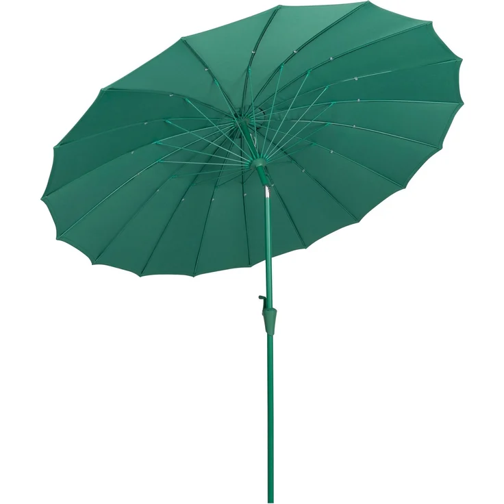 Zuiver Sonnenschirm Sunshine Desert Sage mit Stahlgestell für Garten Grün 250x250x235 cm – Bild 8
