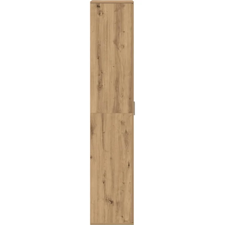 vidaXL Highboard, Holzwerkstoff Eiche handwerklich, 60 x 35 x 180 cm – Bild 7