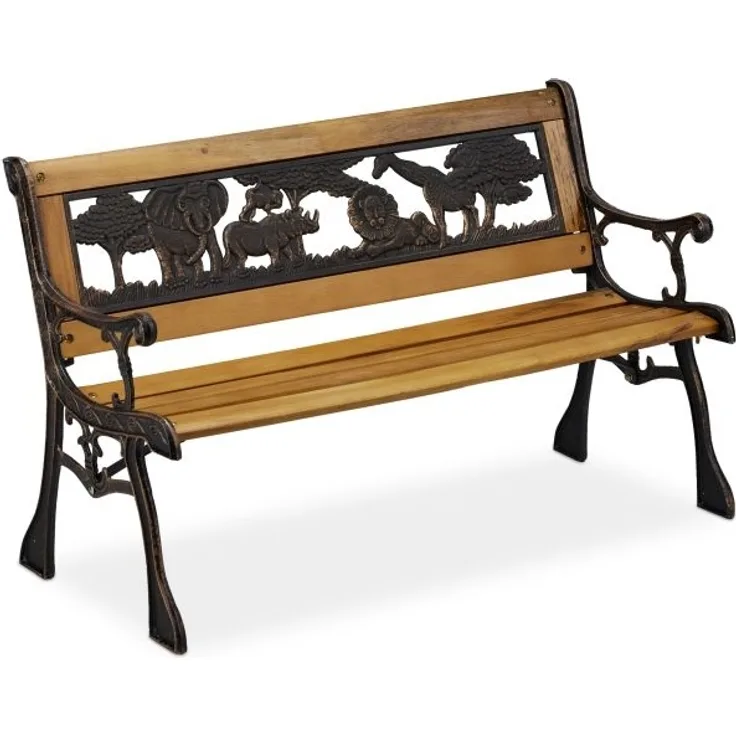 Kinder Gartenbank mit Tier-Motiv 10030924