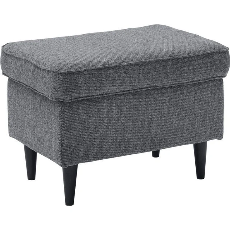 ED EXCITING DESIGN Hocker Oskar, mit Massivholzfüßen – Bild 4