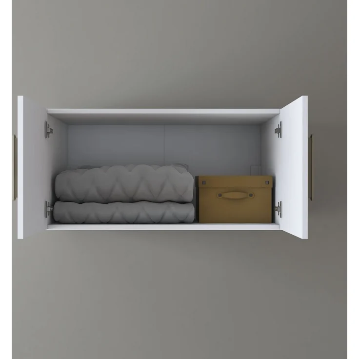 Skye Decor 'BA166 - 4578' Hängeschrank, Weiß, 90 x 45 x 57,5 cm – Bild 3