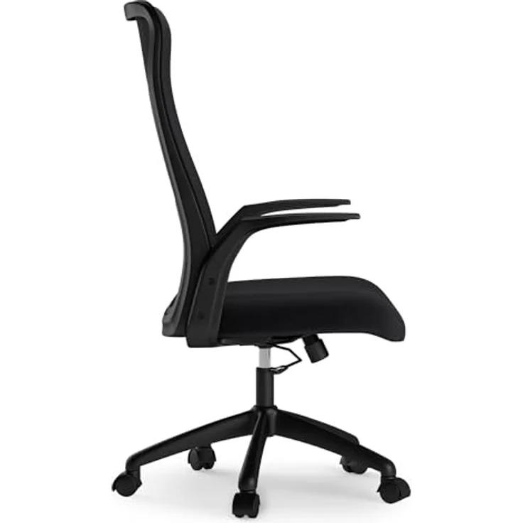 SENSE7 ergonomischer Bürostuhl Juno, Office Chair mit Wippfunktion, Armlehnen, Bürosessel mit atmungsaktiver Rückenlehne, Computerstuhl bis 130kg, Drehstuhl aus Mesh, Rückenschonend, schwarz – Bild 14