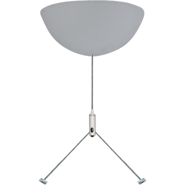 Ridi Leuchten 0202896SI ZSPT2ZH 295 Balda.+SP. 1,5M-SI Seilpendel