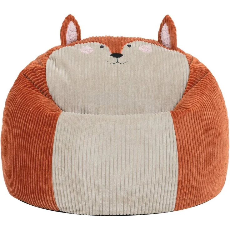 icon Sitzsack Kinder aus Cord Tierfreunde, Made in Germany, für Kinderzimmer – Bild 4