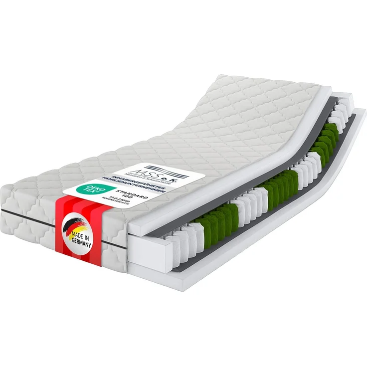 MSS 7 Zonen TTFK-Matratze MedicPlus 90x210x21 cm H5 – Bild 1