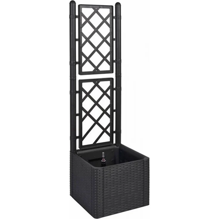 SPALIER Rattan (schmale Version) Farbe: Anthrazit – Bild 4