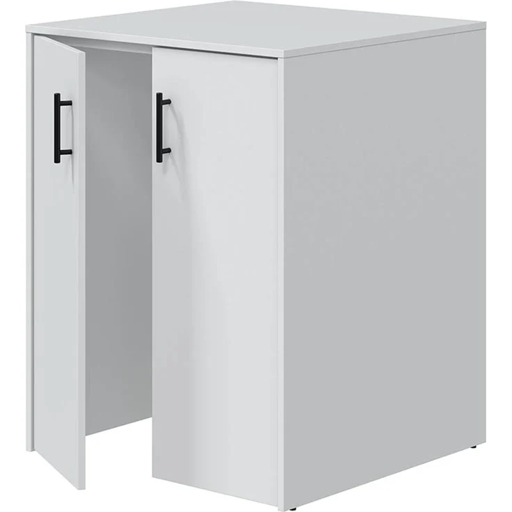 Mehrzweckschrank-Set >LAUNDRY < (4-teilig) Weiß, 2x Umbauschrank, Unterschrank, Hängeschrank – Bild 3