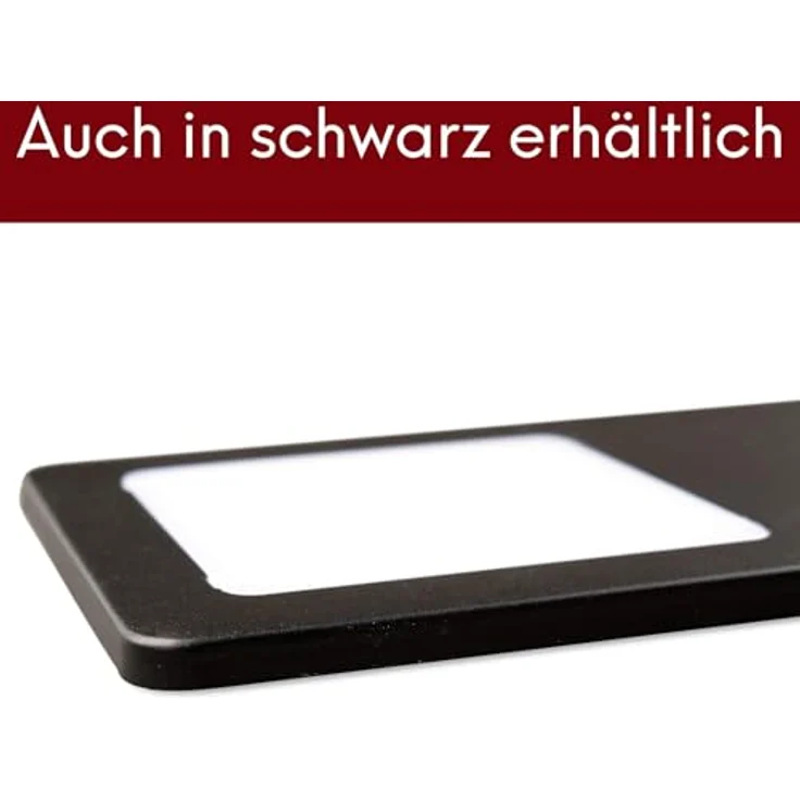 kalb LED Unterbauleuchte Silber 5W - sehr flache Küchenleuchte mit Touch-Dimmfunktion, 3er Set warmweiß, warmweiss – Bild 8