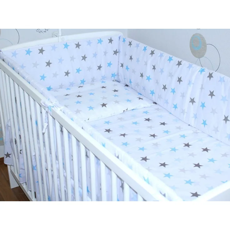 Primawela Bettnestchen Nestchen 420 cm Bettumrandung Baby Bett Kinder Nest Kopfumrandung