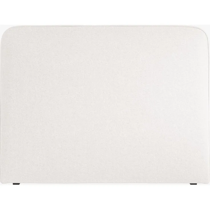 Micadoni Jamie Polster-Kopfteil Chenille Eden Helles Beige 180x120