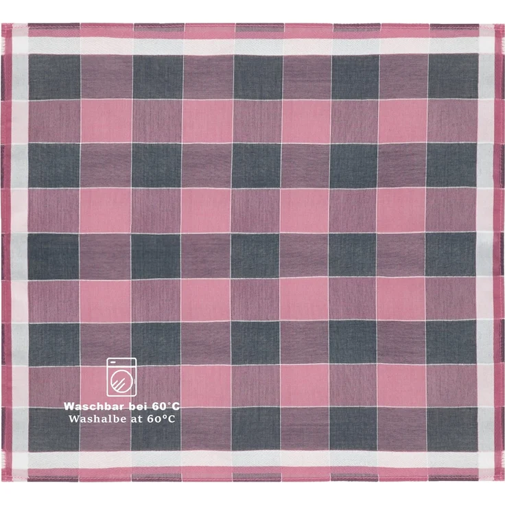Betz Taschentuch 12 Stück Damen Stoff Taschentücher Paloma III Größe 30x30 cm, (Set, 12-St. Dessin 8), 100% Baumwolle, Dessin 8 – Bild 3