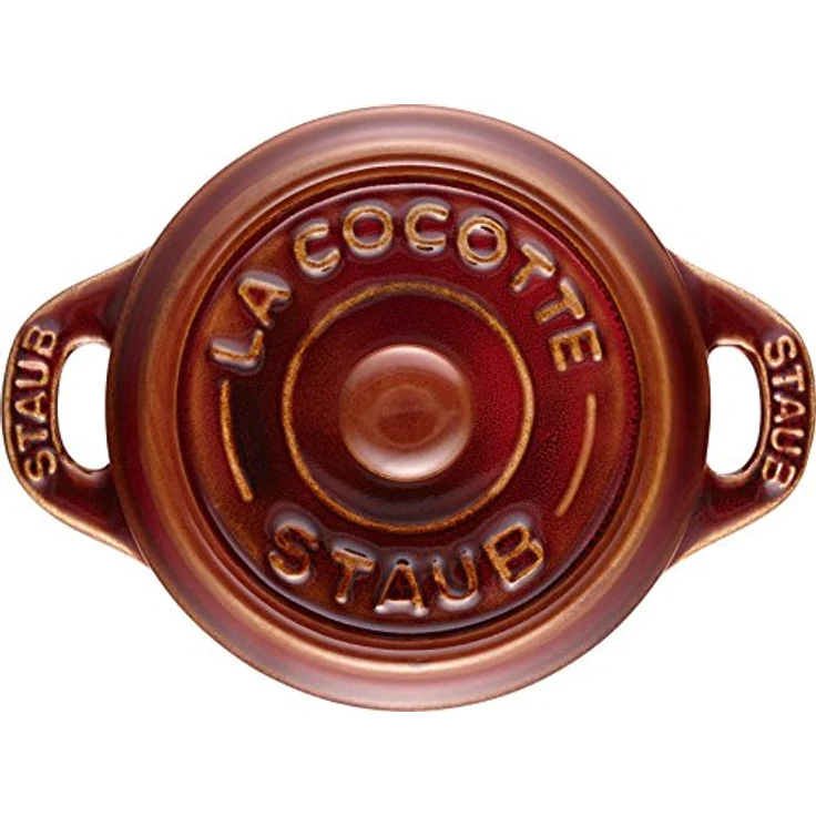 Staub Staub Mini-Cocotte rund 200 ml Kastanie 405119990 – Bild 3