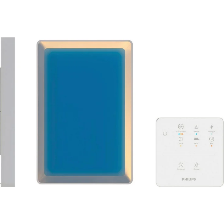 Philips LED Deckenleuchte Skylight LED Panel mit Tageslichtsimulation, IP44, Abschaltautomatik, CCT - über Fernbedienung, Dimmfunktion, Ein-/Ausschalter, Farbsteuerung, Farbwechsel, Fernbedienung, Infrarot inkl, Memoryfunktion, Softlichtstart, dimmbar ... – Bild 4