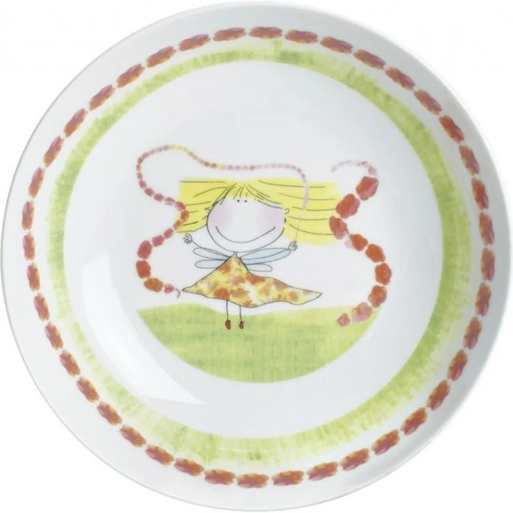 KAHLA Suppenschale Kids, tiefer Teller 18 cm, Porzellan, (1-tlg), spülmaschinenfest, mikrowellenfest, stapelbar, Made in Germany – Bild 4