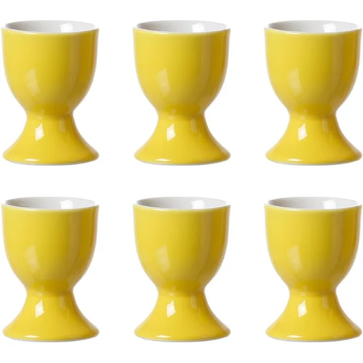 Ritzenhoff & Breker DOPPIO Eierbecher gelb 6er Set