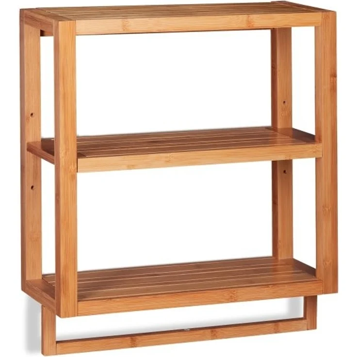 Wandregal Bambus 3 Ablagen – Bild 9